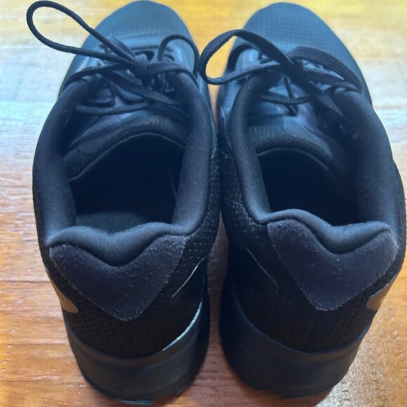 ADIDAS 100891 Shoes Duramo SL Running Shoes Men's Size 10 Black **USED** - Picture 4 of 6